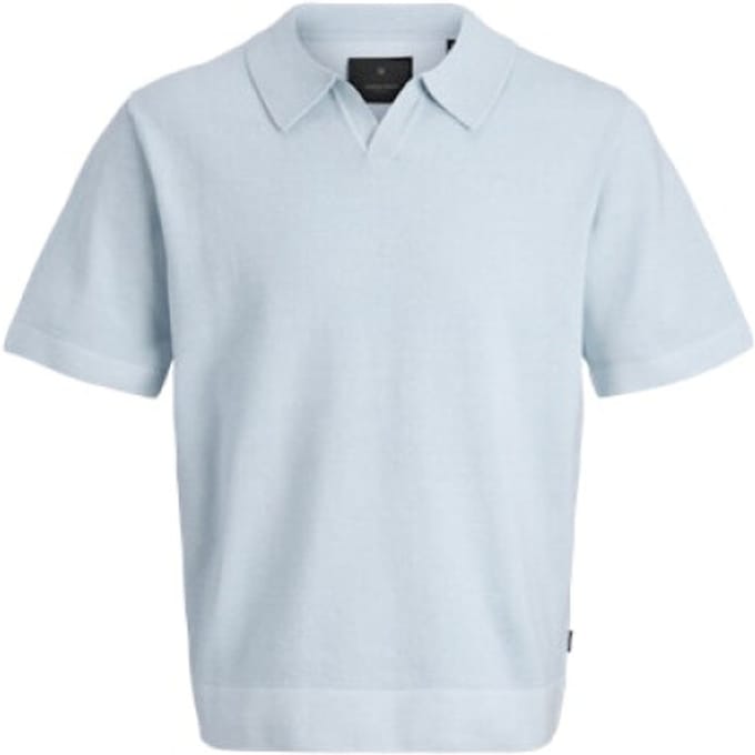 JACK&JONES - JPRBLAMILANO SPRING SPLIT NECK SS SN - Heren - Polo's