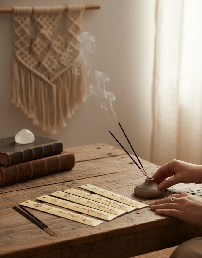 Chakra Wierook Set – 7-delig – Meditatie & Ontspanning