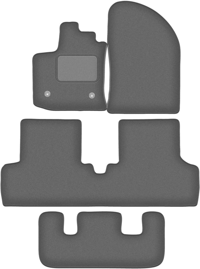 Grafiet automatten voor: Dacia Lodgy 7-zitter (2012-)