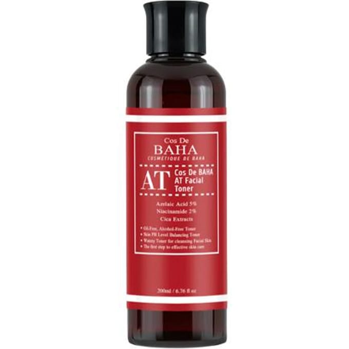 COS DE BAHA - AT Azelaic Acid 5% Niacinamide 2% Facial Toner, 200ml tonik do twarzy