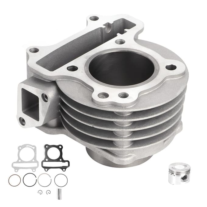 Motor Cilinder Revisie Kit W Zuigerveer Pen Pakking Bromfiets Scooter Geschikt voor GY6 80CC
