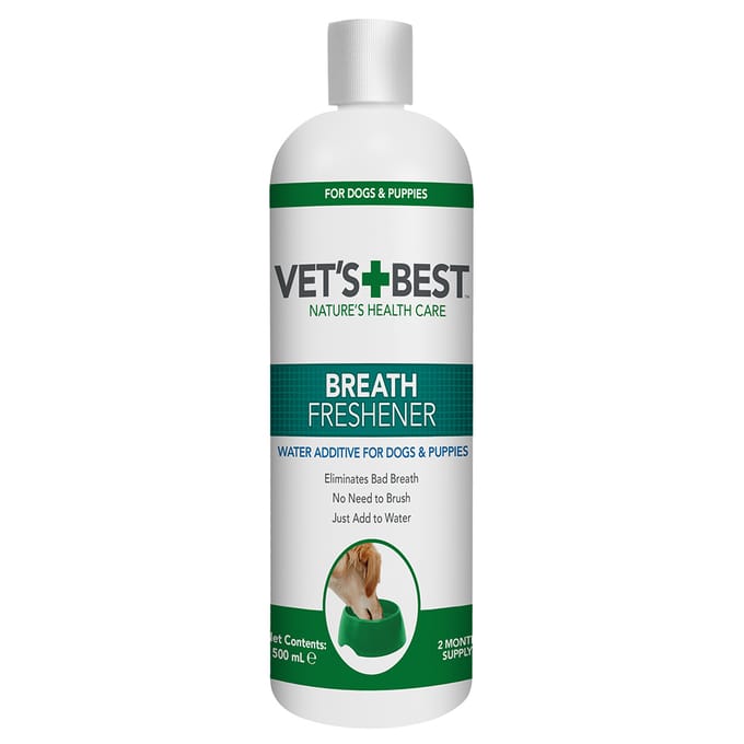500ml Vet's Best® Dental Ademverfrisser voor Honden