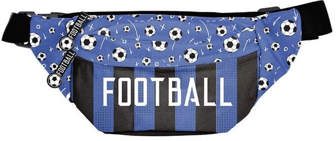 PASO Heuptasje Voetbal - 27 x 11 x 7 cm - Polyester