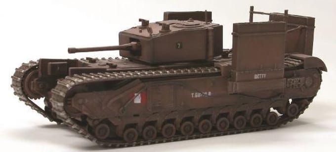 Churchill MK. III Operatie Jubiliee Frankrijk 1942