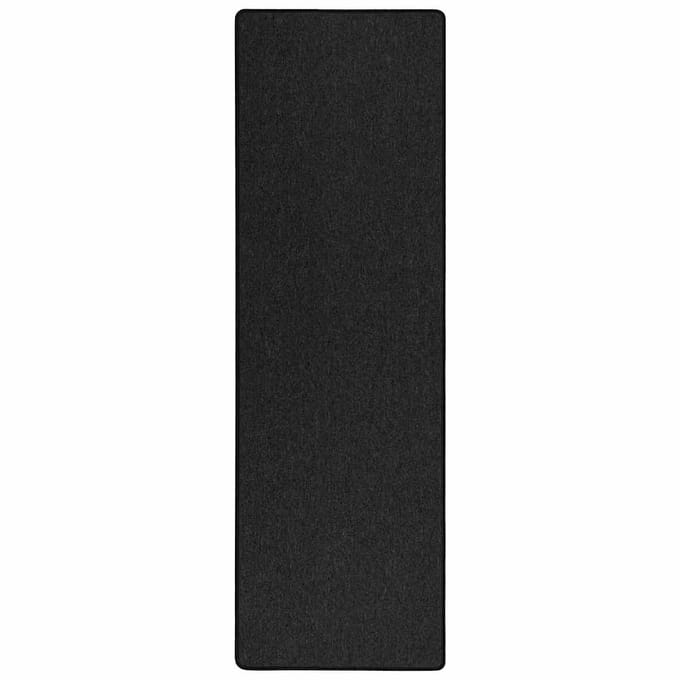 vidaXL - Tapijt - Loper - Antraciet - 80 - x - 500 - cm - 100% - Polypropyleen