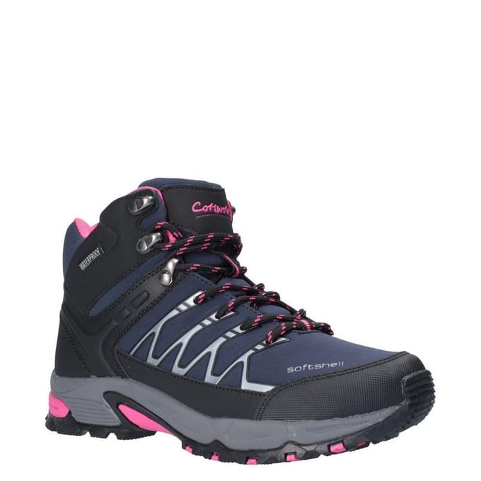 Cotswold Dames/dames Abbeydale wandelschoenen (Marine)