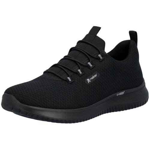 Rieker Heren Instap Sneaker Low B9655-00 Black Blue