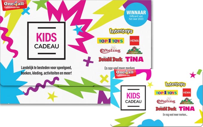 KidsCadeau - Cadeaubon - 30 euro + cadeau-envelop