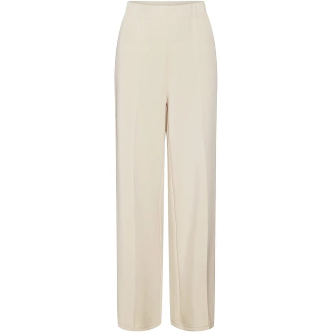 Esotiq Phelia - Damesbroek - Modal - Wijde pijpen - Beige - XL