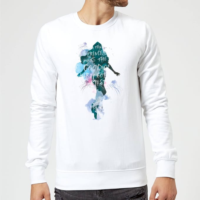 Aquaman Mera True Princess trui - Wit - S