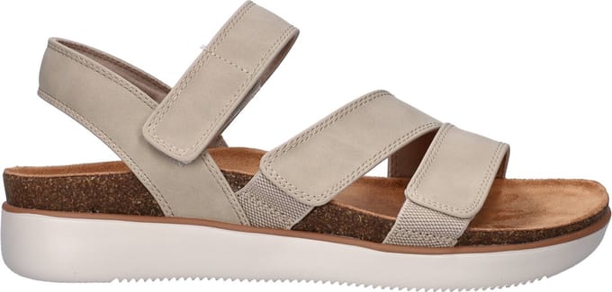 Skechers Lifted Comfort dames sandaal - Taupe - Maat 41