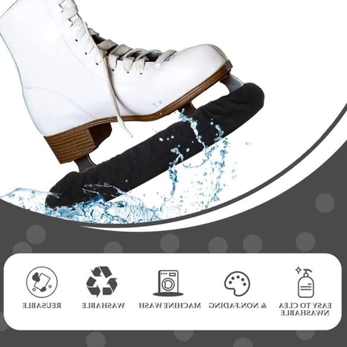 1 Pair Skate Blade Covers - IJschaatsen Bescherming - Elastische Bescherming voor
