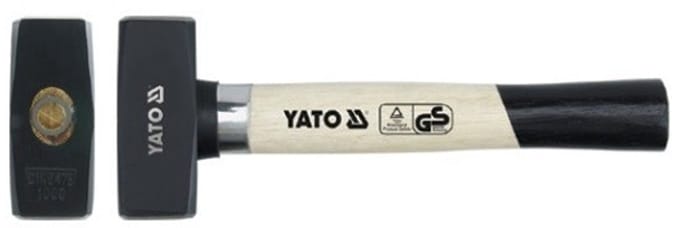 Yato - Steenhouwer Hamer - 1000g - Deken Handvat - Koud Gesmeed