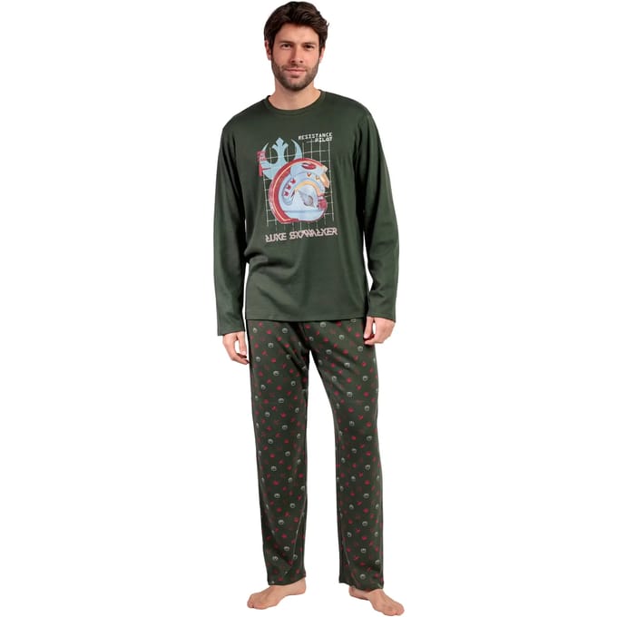 Pyjama-sets Admas Pyjama broek top lange mouwen Resistance Pilot Star Wars