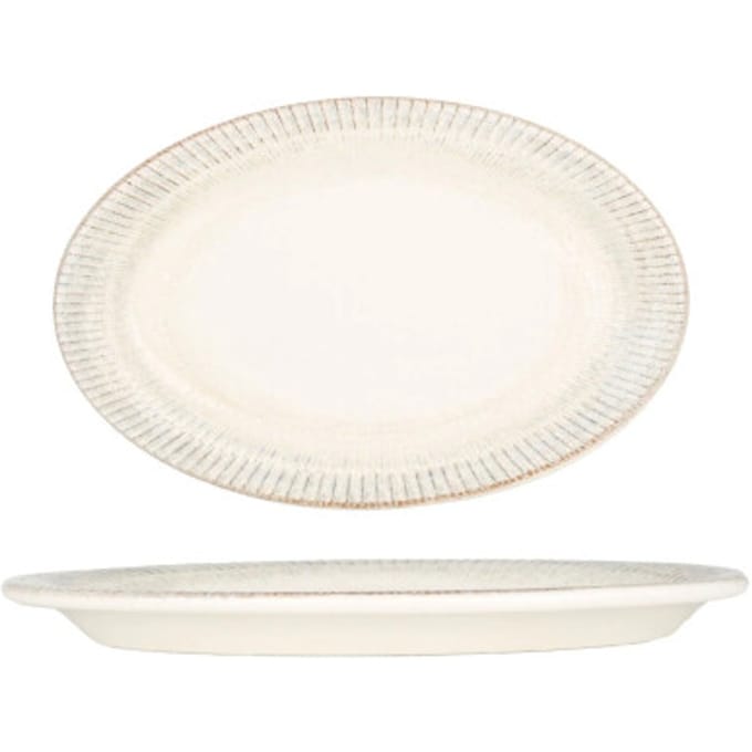 Bonna Serveerschaal - Galata - Porselein - 22 cm - set van 2
