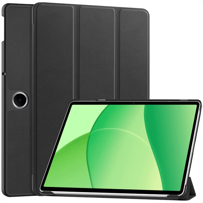 imoshion Tablet Hoes - Geschikt voor OnePlus Pad Lite - Trifold Bookcase - Zwart
