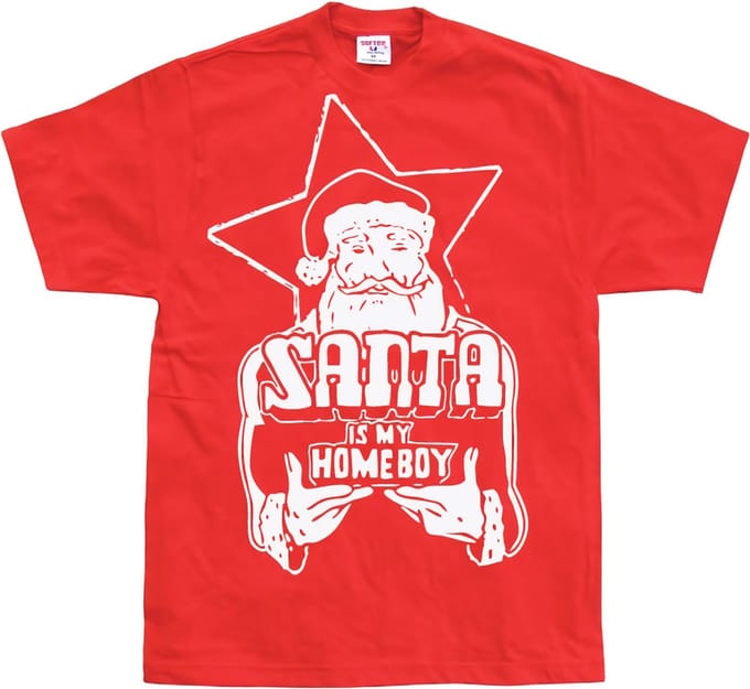 Hybris Santa Is My Homeboy T-shirt SH-1-12061-H4-9