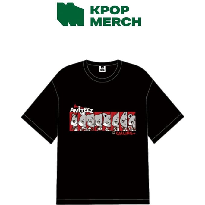 ATEEZ - [ANITEEZ IN THE CALLING] ZWART (T-shirts) M gray