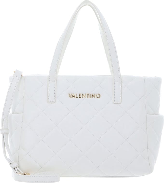 VALENTINO Shopper Schoudertas Ocarina Shopping Bag Bianco Wit