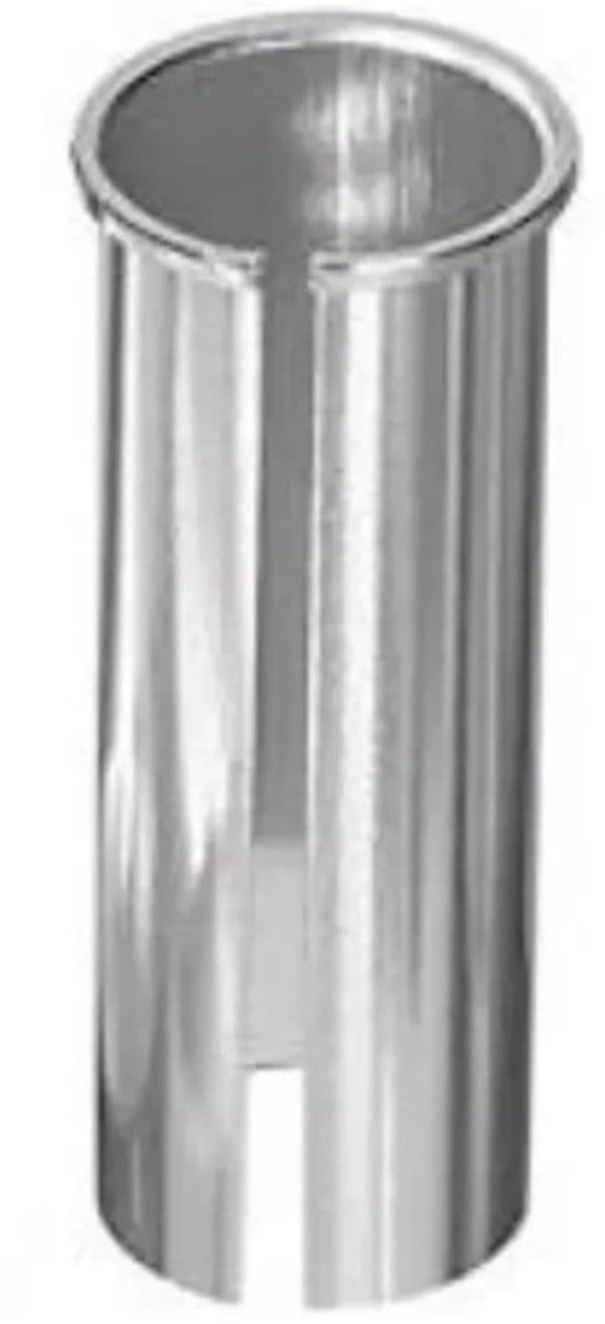 Merkloos Fietszadelpenvulbus - Aluminium - Van 25,4 naar 27,2 mm