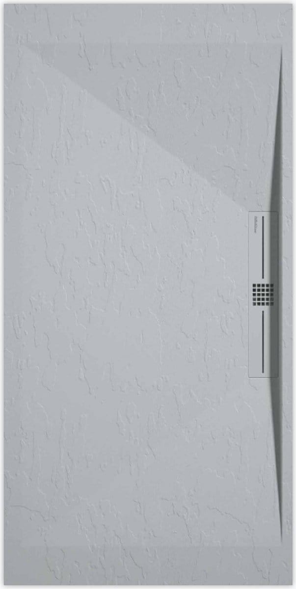 Sanifun douchebak Stone Side Gray 7035 Slate 1400 x 800 P