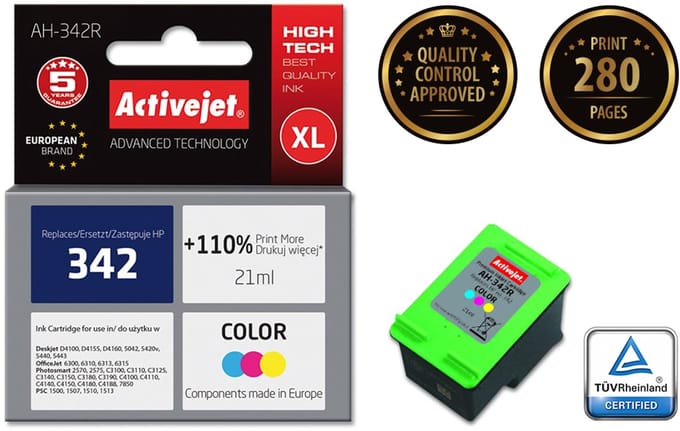 HP nr342 (C9361EE) comp color (19 ml)