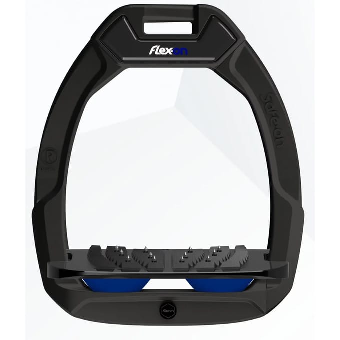 Veiligheidseisen zadelsteunen Hellend Ultra Grip Marine/Zwart/Blauw Flex-On Safe-On