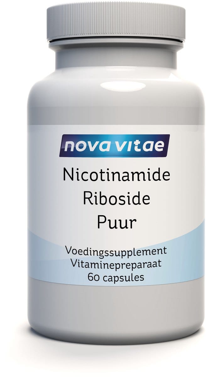 Nova Vitae - Nicotinamide Riboside Puur - Energie & Vitaliteit - Vitamine B3 - 300 mg - NAD activator - 60 capsules