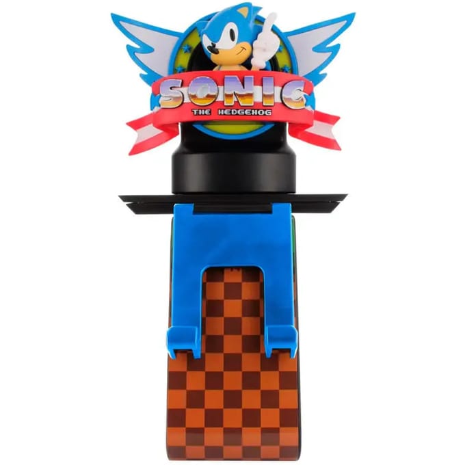 Cable Guys 20cmSEGA: Classic Sonic Light Up Ikon Phone and Device Charging Stand - Miscellaneous Accessoires voor spelconsole