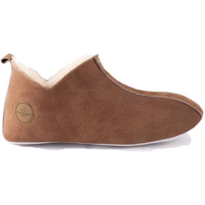Shepherd of Sweden Lina slippers Dames Sloffen - Bruin