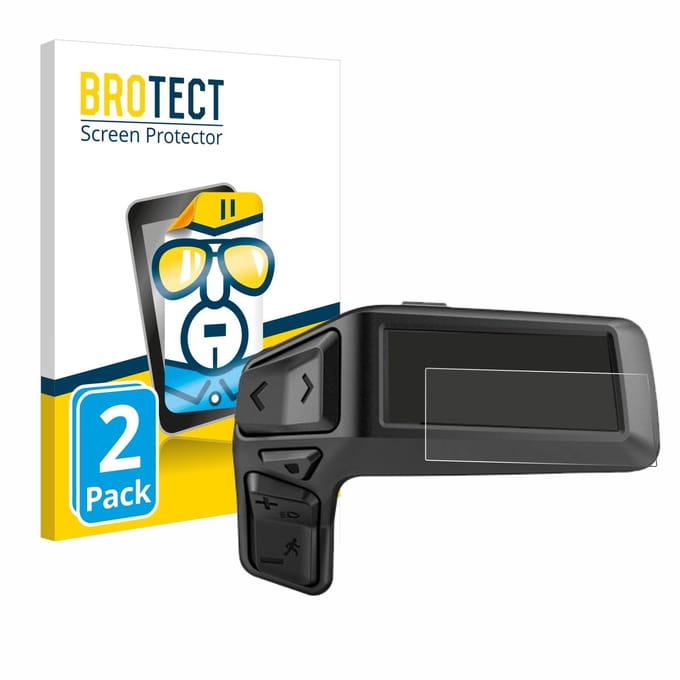 BROTECT - Screenprotector voor Bosch Purion 200 - Folie Beschermfolie transparant 2 Stuks