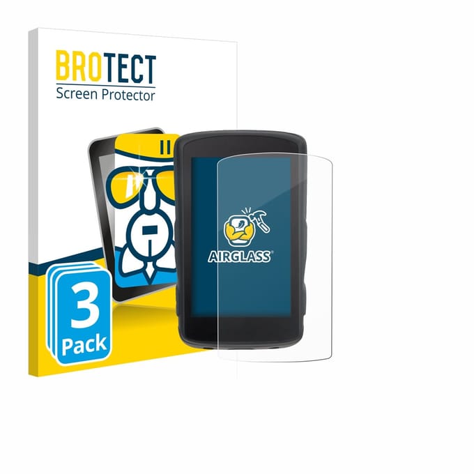 Screenprotector 3 Stuks voor Hammerhead Karoo 2 Beschermglas transparant