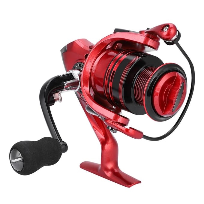13+1 BB Zoutwater Zoetwater Metaal Heavy Duty Lichtgewicht Werp Spinnende Vismolen XF5000 rood