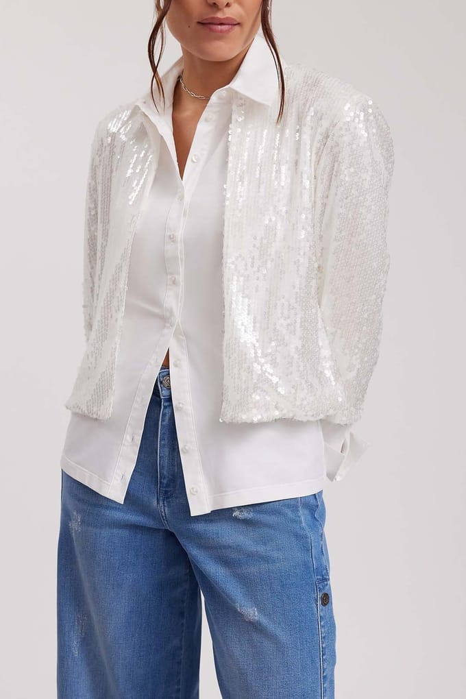 Anne Fontaine Creative White Taglia: 36 | Giacche corte Outlet | Donna | Bianco