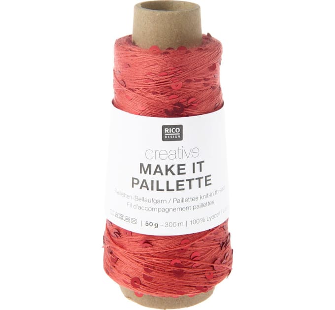 Rico Design Creative "Make It Paillette" - Rood