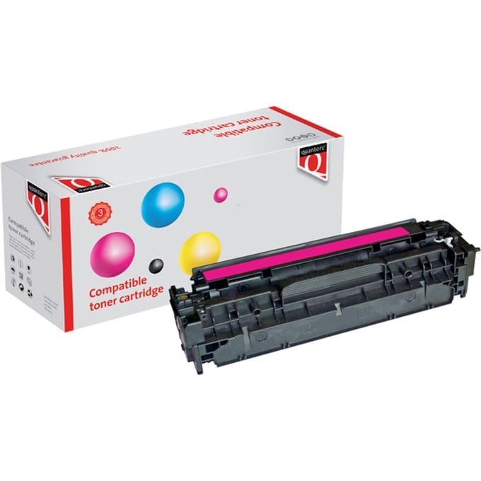 Tonercartridge Quantore alternatief tbv Canon 2660B002 / CRG-718M rood