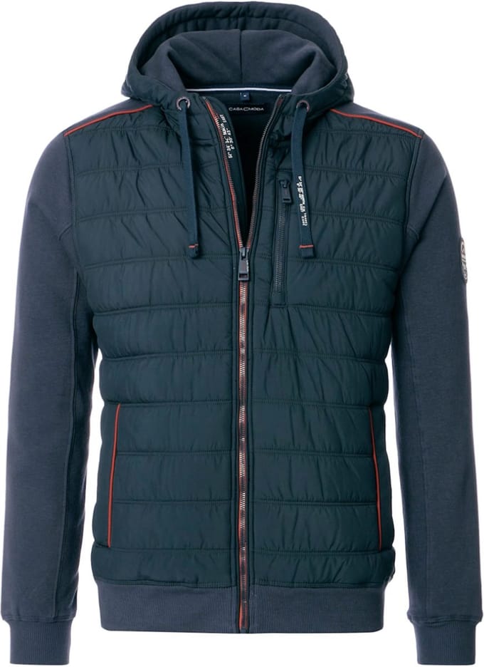 Casa Moda Expedition Vest Met Capuchon 444301200-108 Blauw - M