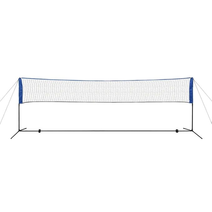 vidaXL - Badminton - net - met - shuttles - 500x155 - cm