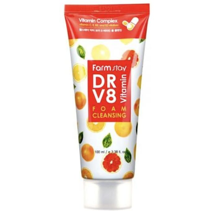 FARM STAY Dr. V8 Vitamineschuimreiniging 100 ml (3 opties) 1pcs red