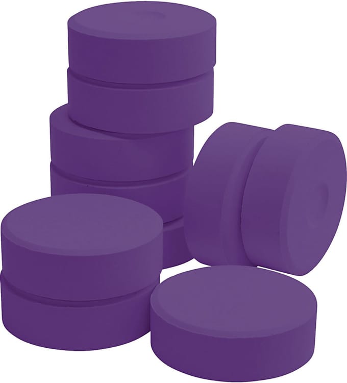 Waterverf, violet, H: 19 mm, d 57 mm, 10 stuk/ 1 doos