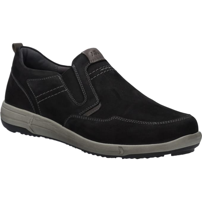 JOSEF SEIBEL Heren Slipper Enrico 04 in zwart