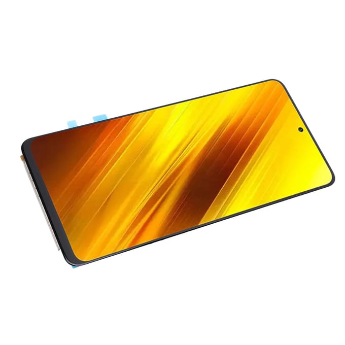 TFT LCD Scherm Vervanging voor POCO X3 120Hz Capacitief Volledig Scherm Touchscreen Vervanging met orange