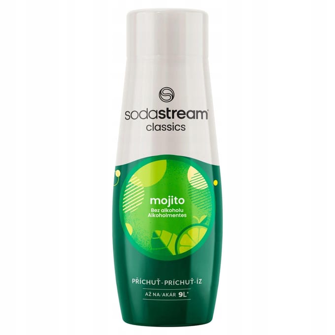 SodaStream Syroop - Orange-Mango; Mojito; Grapefruit; 7Up Zero; Pepsi Zero