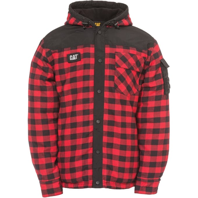 Caterpillar Sequoia Heren Rode Fleece Jas