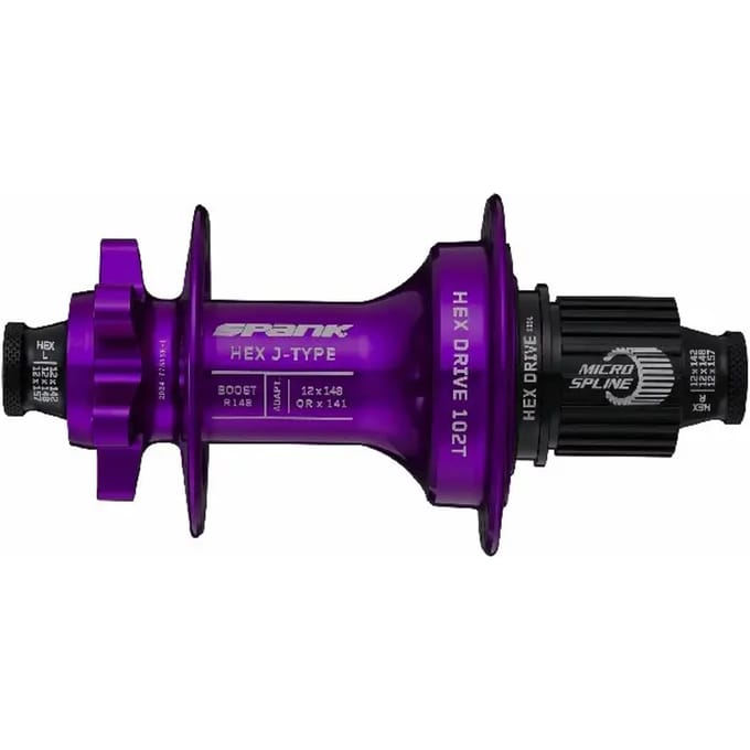 Achternaaf Spank HEX J-Type Boost R148 HG