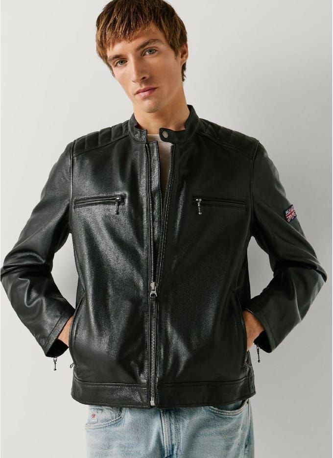 Leren jas Pepe Jeans Sennon