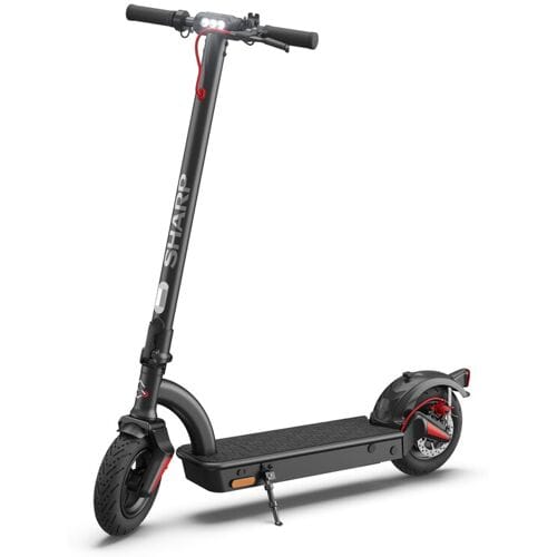 Sharp EM-KS2AEU-B elektrische step Zwart, Rood 10,4 Ah