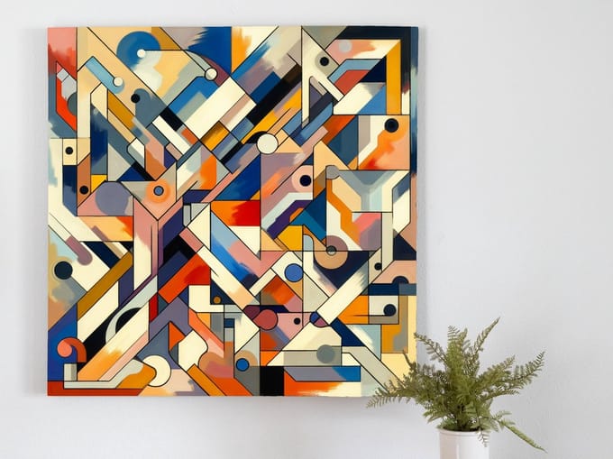 Kunstprint | Wanddecoratie | Canvas | 100 × 100 cm
