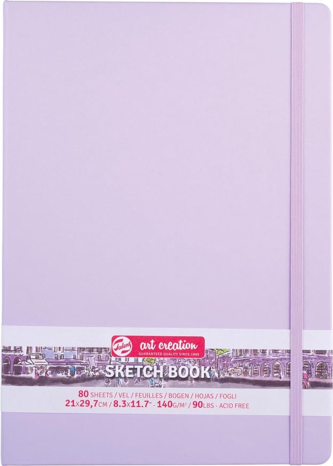Talens Art Creation schetsblok 21x29,7cm - 80 vellen - Violet