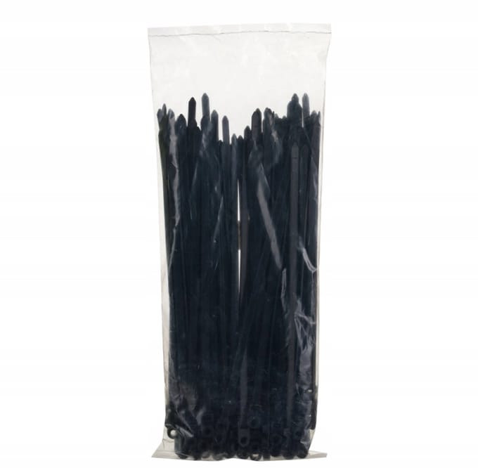 Kabelbinders met Oog voor Schroef 300x7,6mm - 100 Stuks